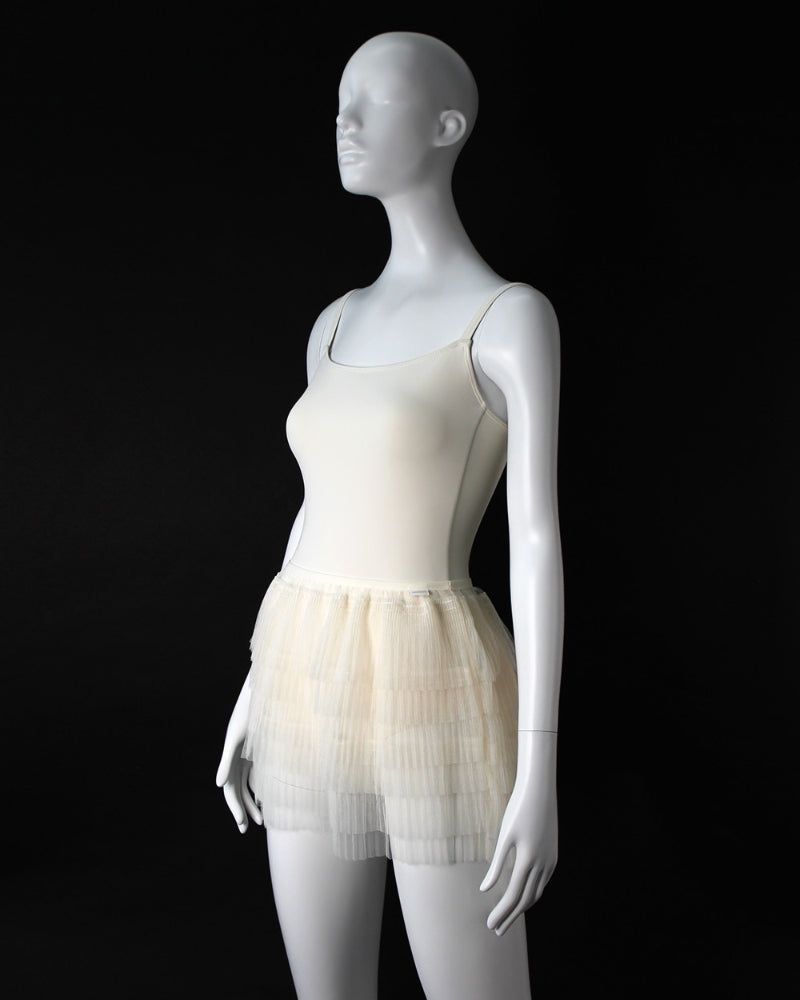 レヴダンス マリーアン ティアードスカート クリーム LEVDANCE Marie-Ann tiered skirt CREAM