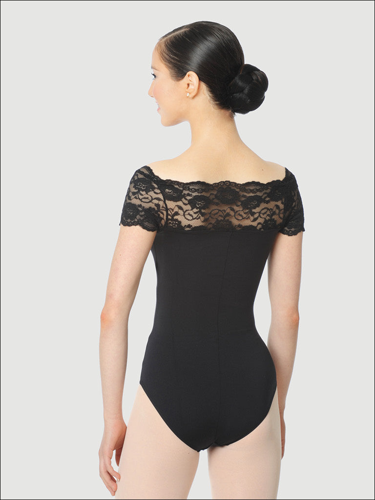 ゲイナーミンデン レース レオタード 【大人】Gaynor Minden LACE LEOTARD