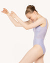 エレベ ダンスウェア アリソン・レオタード Eleve Dancewear Allison Lavender Velvet Leotard RTW