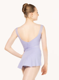 エレベ ダンスウェア チューリップ・スカート Eleve Dancewear Ribbed Tulip Skirt Lavender RTW