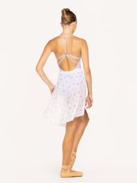 エレベ ダンスウェア ロングハイロースカート Eleve Dancewear Long High-Low Skirt Baby's Breath Mesh RTW