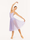 *エレベ ダンスウェア シフォン・リハーサル・スカート Eleve Dancewear Chiffon Rehearsal Skirt Lavender RTW