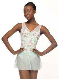 エレベ ダンスウェア アモラスカート Eleve Dancewear Amora Skirt Spearmint Mesh RTW