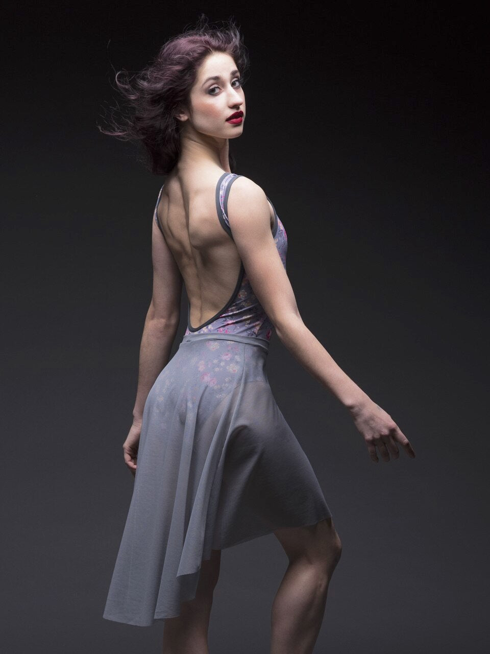 エレベ ダンスウェア カスタム ロングハイロースカート Eleve Dancewear Custom Long High-Low Skirt