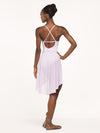 エレベ ダンスウェア ロングハイロースカート Eleve Dancewear Long High-Low Skirt Iced Lilac Mesh RTW