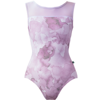 ラッキーレオ ノースリーブレオタード Luckyleo PURPLE DEPTHS & LILAC MESH PHOENIX