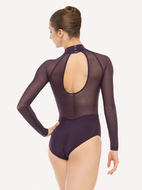 エレベダンスウェア リン・レオタード・エッグプラント Eleve Dancewear Lynn Leotard Eggplant RTW