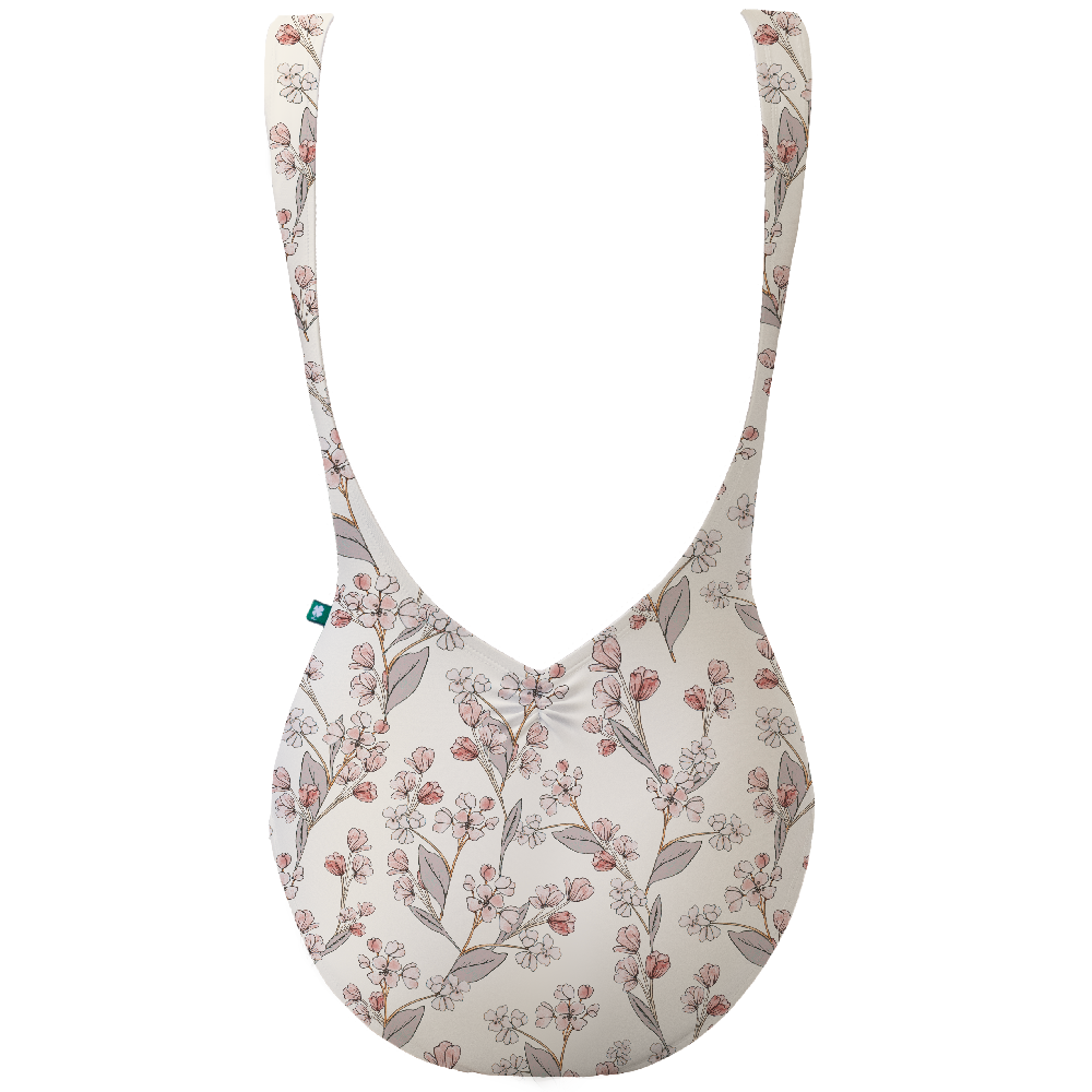 ラッキーレオ タンクレオタード Luckyleo CREAM APPLE BLOSSOM MOON LOW BACK