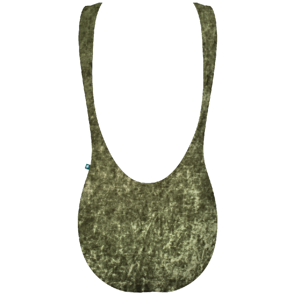 ラッキーレオ ノースリーブレオタード Luckyleo MOSS CRUSHED VELVET ALLURE