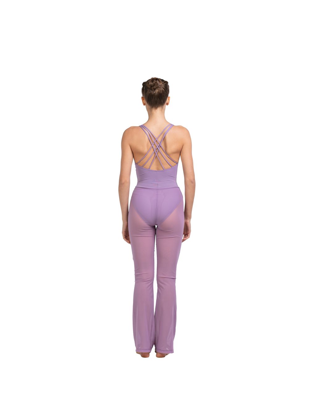 リュリ メッシュダンスパンツ コリンズ 全48色【大人】LULLI High Waist Straight Leg Mesh Dance Pants Collins