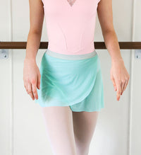 B.S.B.L Mesh Pull-on wrapover skirt メッシュプルオン ラップオーバー スカート全46色
