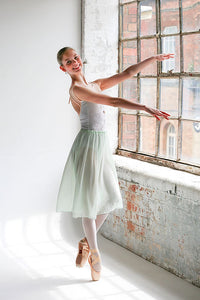 B.S.B.L プルオンリハーサルスカート（大人）24"（約61cm）クリーム・ミント・茶系（全6色） Pull-on Rehearsal Skirt