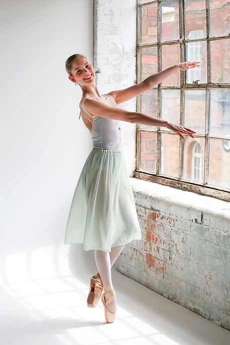 B.S.B.L プルオンリハーサルスカート（大人）24"（約61cm）クリーム・ミント・茶系（全6色） Pull-on Rehearsal Skirt