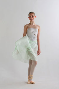 B.S.B.L プルオンリハーサルスカート（大人）24"（約61cm）クリーム・ミント・茶系（全6色） Pull-on Rehearsal Skirt