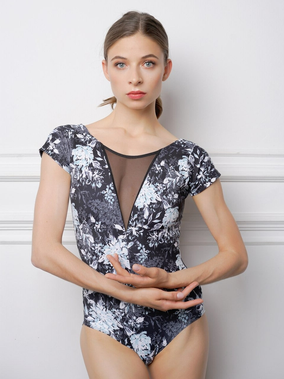 エレベ ダンスウェア カスタム キャップスリーブレオタード Eleve Dancewear Custom Tempe Leotard