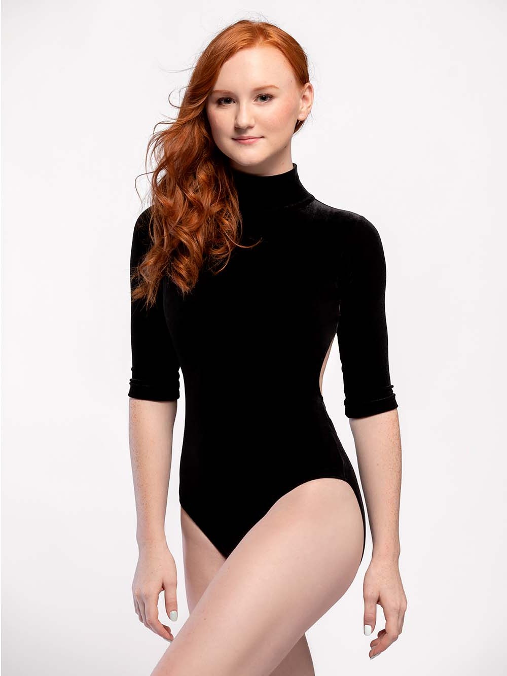 エレベ ダンスウェア モリー ブラックベルベット Eleve Dancewear Molly Black Velvet RTW