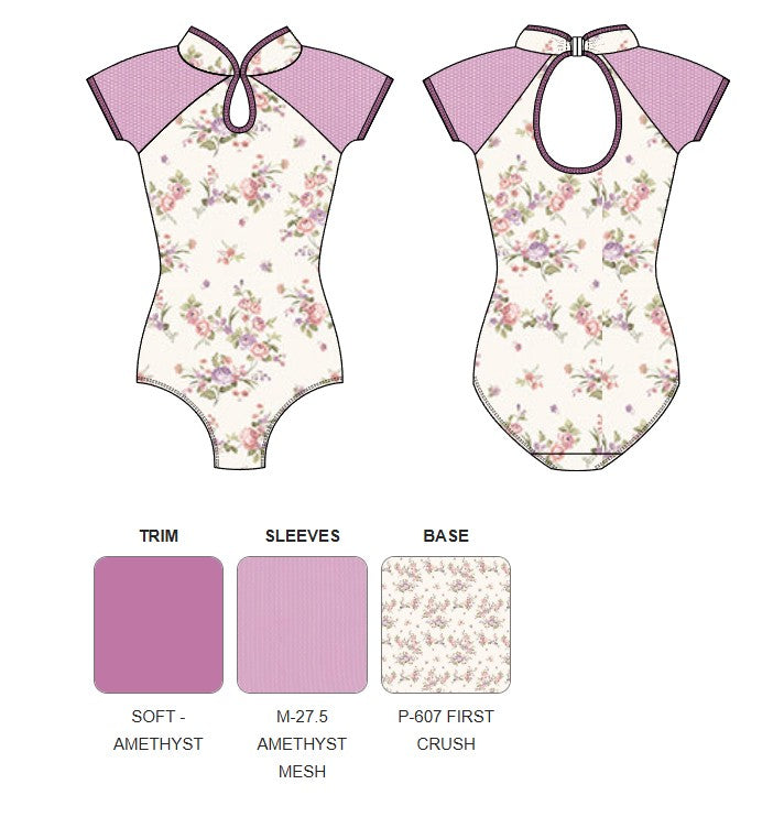 【カスタム】エレベ ダンスウェア キャップスリーブレオタード Eleve Dancewear Custom Mandy Leotard