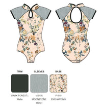 【カスタム】エレベ ダンスウェア キャップスリーブレオタード Eleve Dancewear Custom Mandy Leotard