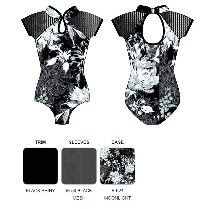 【カスタム】エレベ ダンスウェア キャップスリーブレオタード Eleve Dancewear Custom Mandy Leotard