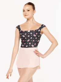エレベ ダンスウェア チューリップ・スカート Eleve Dancewear Ribbed Tulip Skirt Pink RTW