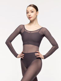エレベ ダンスウェア スティラップバックシームタイツ ミスティックメッシュ Eleve Dancewear Back Seam Tights Mystic Mesh RTW