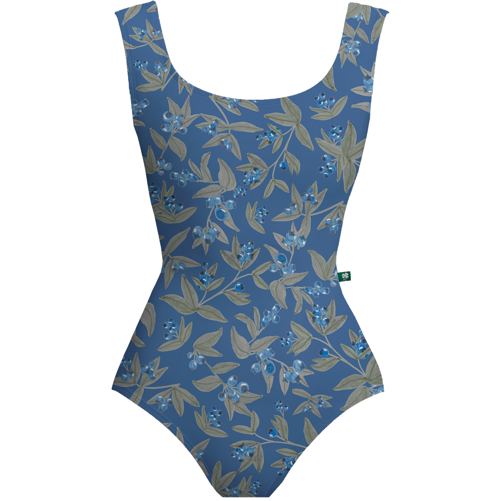 ラッキーレオ タンクレオタード Luckyleo NAVY BLUEBERRIES CRESCENT