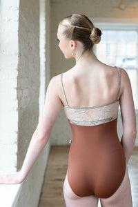クラスイン ヌードレースオーバーレイ キャミソールレオタード Class In NUDE LACE OVERLAY CAMI