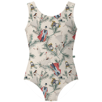 ラッキーレオ Luckyleo Ivory Party Scene Kids Crescent Leotard