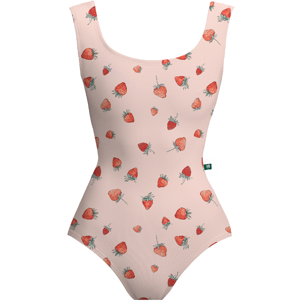 ラッキーレオ タンクレオタード Luckyleo PINK STRAWBERRY CRESCENT