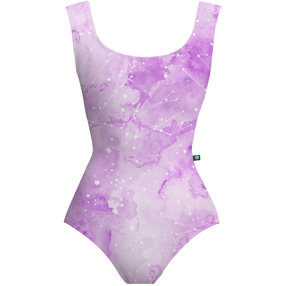 ラッキーレオ タンクレオタード Luckyleo PURPLE GEMINI CONSTELLATION GLIDE