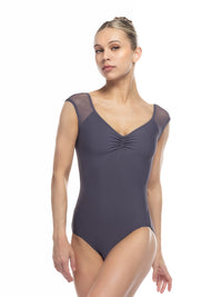 *エレベ ダンスウェア セリーヌ レオタード Eleve Dancewear Celine Leotard Plum RTW