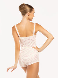 エレベ ダンスウェア Eleve Dancewear Deven Biketard Knit Cream Pointelle RTW