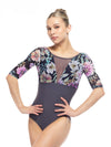 *エレベダンスウェア ブルック レオタード Eleve Dancewear Brooke Leotard Poison Petal RTW