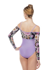 *エレベ ダンスウェア ローラ レース レオタード Eleve Dancewear Lola Leotard Poison Petal RTW