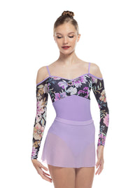 *エレベ ダンスウェア ローラ レース レオタード Eleve Dancewear Lola Leotard Poison Petal RTW