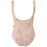 ラッキーレオ Luckyleo Dusty Rose Rudolph Kids Crescent Leotard