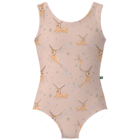 ラッキーレオ Luckyleo Dusty Rose Rudolph Kids Crescent Leotard