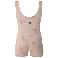 ラッキーレオ Luckyleo Dusty Rose Rudolph Shine Shorts Unitard