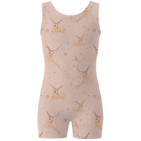 ラッキーレオ Luckyleo Dusty Rose Rudolph Shine Shorts Unitard