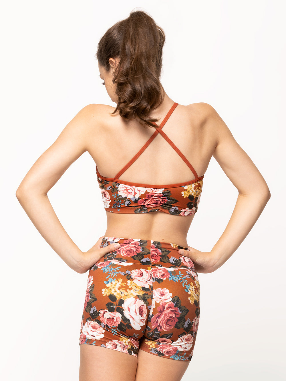 エレベ ダンスウェア クレア ショーツ 5 インチ Eleve Dancewear Claire Shorts 3" Rhapsody Picante RTW