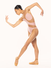 エレベ ダンスウェア レオタード Eleve Dancewear Lunata Leotard Rose Latte Mesh RTW