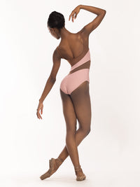 エレベ ダンスウェア レオタード Eleve Dancewear Lunata Leotard Rose Mocha Mesh RTW