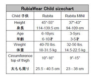 ルビアウェア シンディーロンパー チャコール【子供】RubiaWear CHARCOAL - KIDS CINDY ROMPER