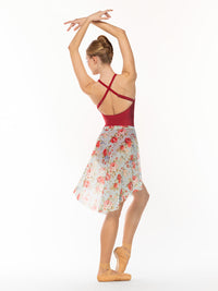 *エレベ ダンスウェア ロゼッタ レオタード Eleve Dancewear Rosette Leotard Ruby RTW