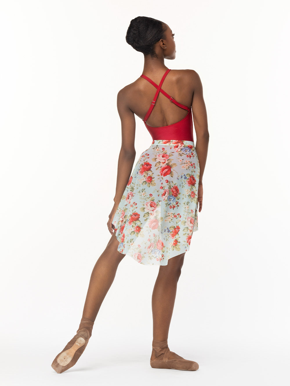*エレベ ダンスウェア ロゼッタ レオタード Eleve Dancewear Rosette Leotard Ruby RTW