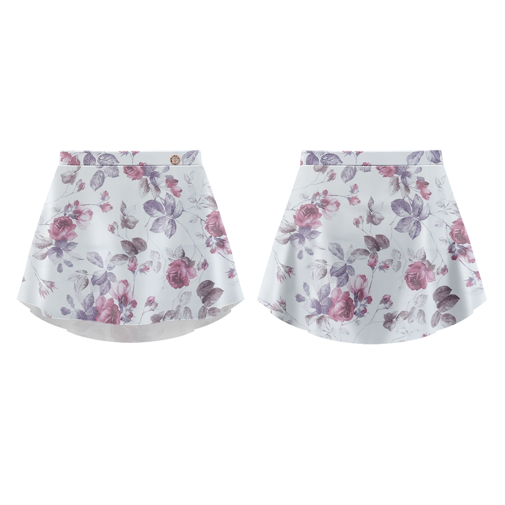 ダンスドパリ スカート Danse de Paris Patterned Skirt Florine