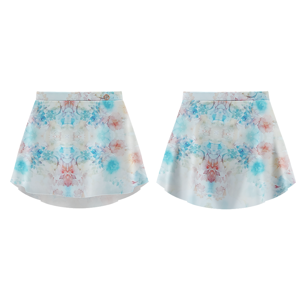 ダンスドパリ スカート Danse de Paris Patterned Skirt Lumi