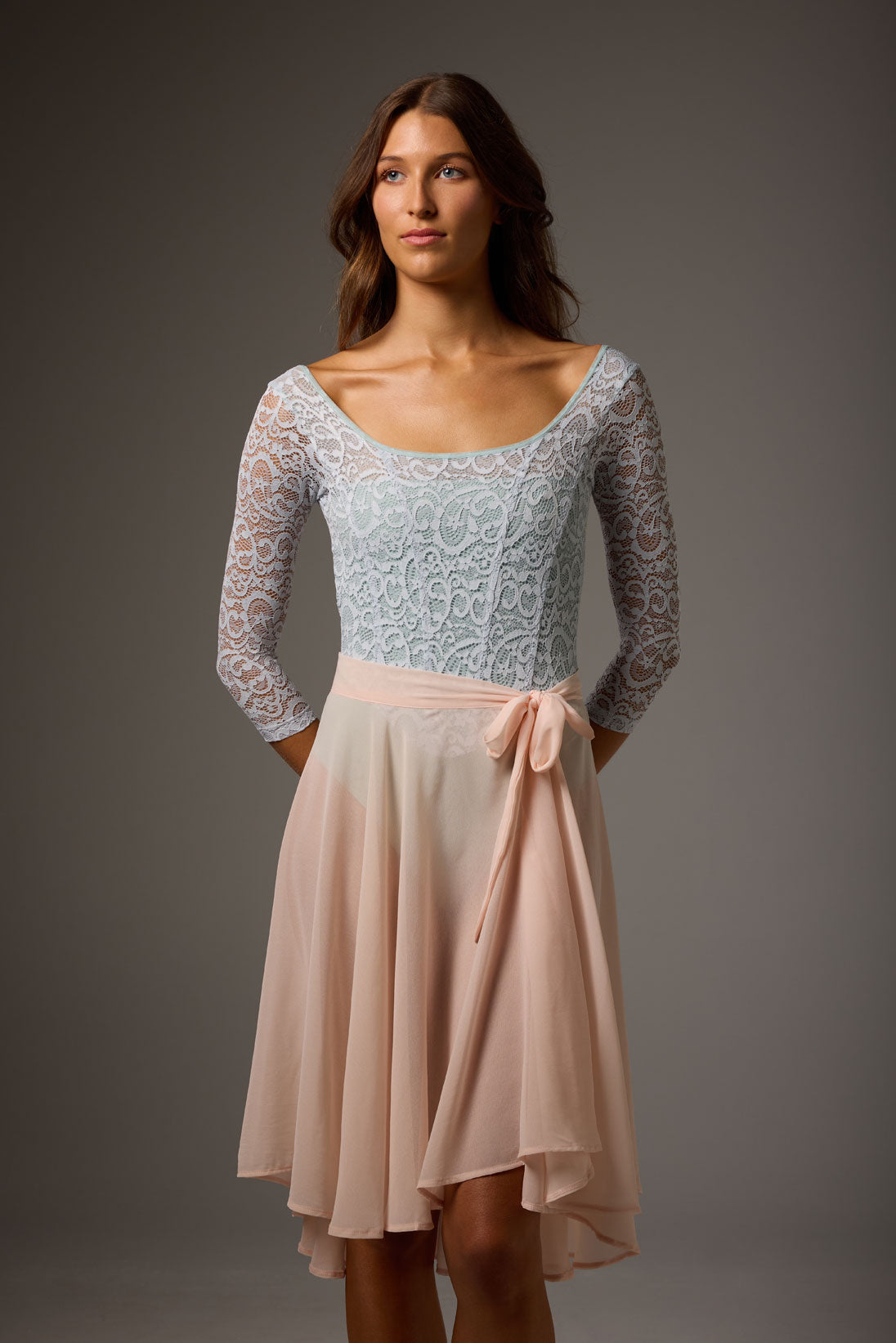 ボディール ソフィア レース長袖レオタード BODILE SOFIA LACE LONG SLEEVE