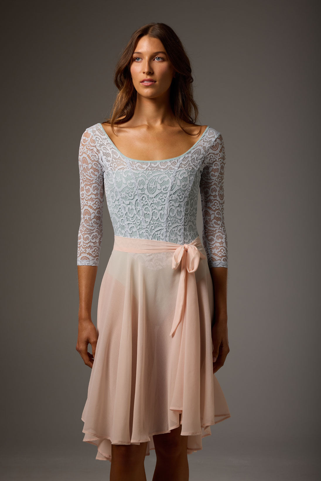 ボディール ソフィア レース長袖レオタード BODILE SOFIA LACE LONG SLEEVE