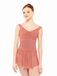 *エレベ ダンスウェア ベアトリス レオタード サンドストーン Eleve Dancewear Beatrice Leotard Sandstone RTW